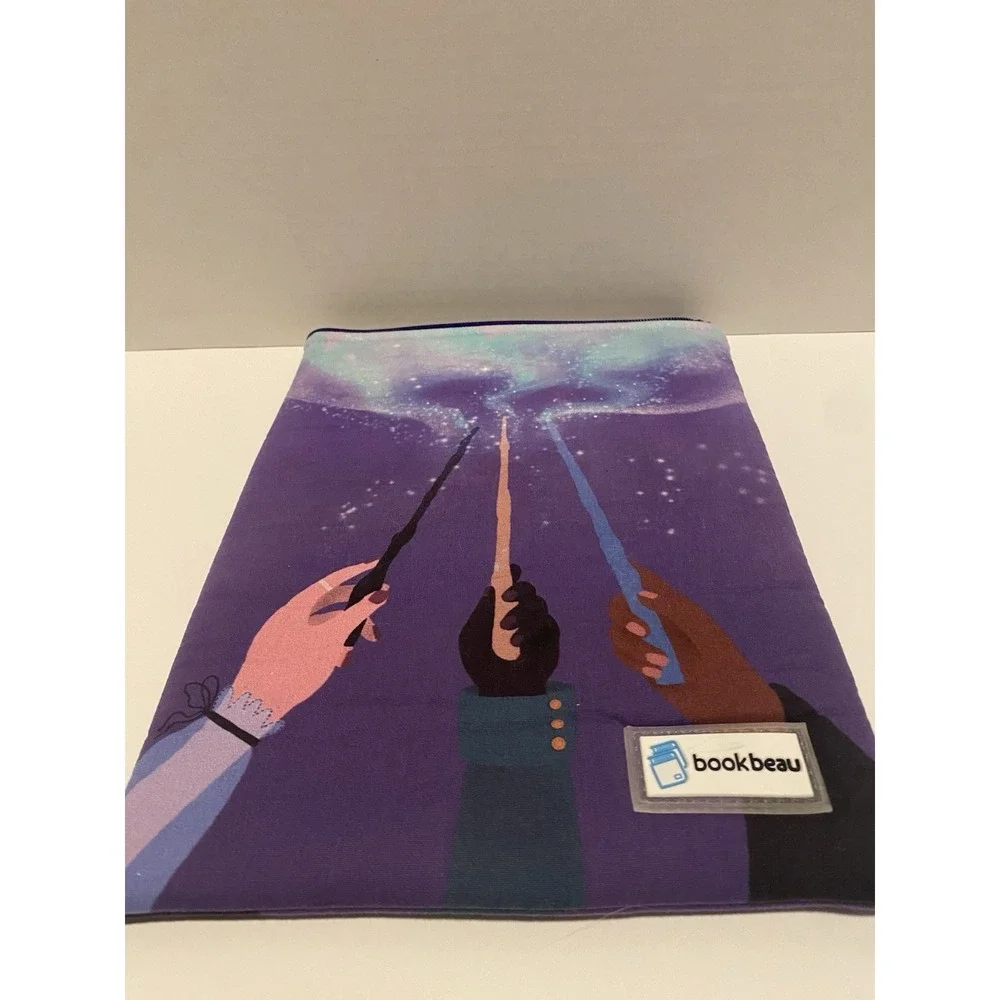 Bookbeau Harry Potter Wand Trio Book Sleeve‎ - Preowned Great Condition